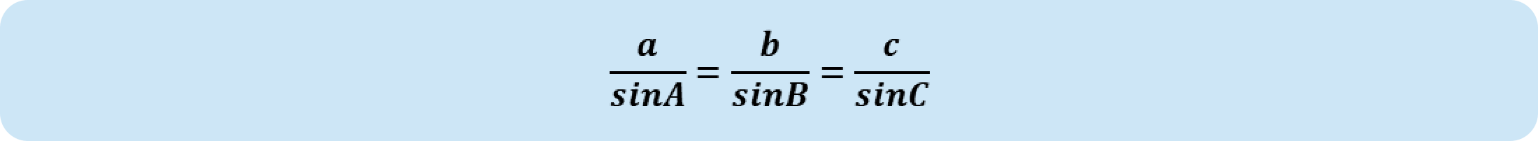Figure 3-2 The sin principle