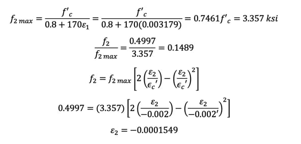 Step 6) Calculate ε2[2]