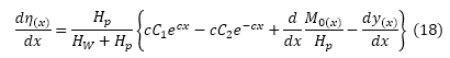 The equation for curvature can be derived from eq(3) through differentiation