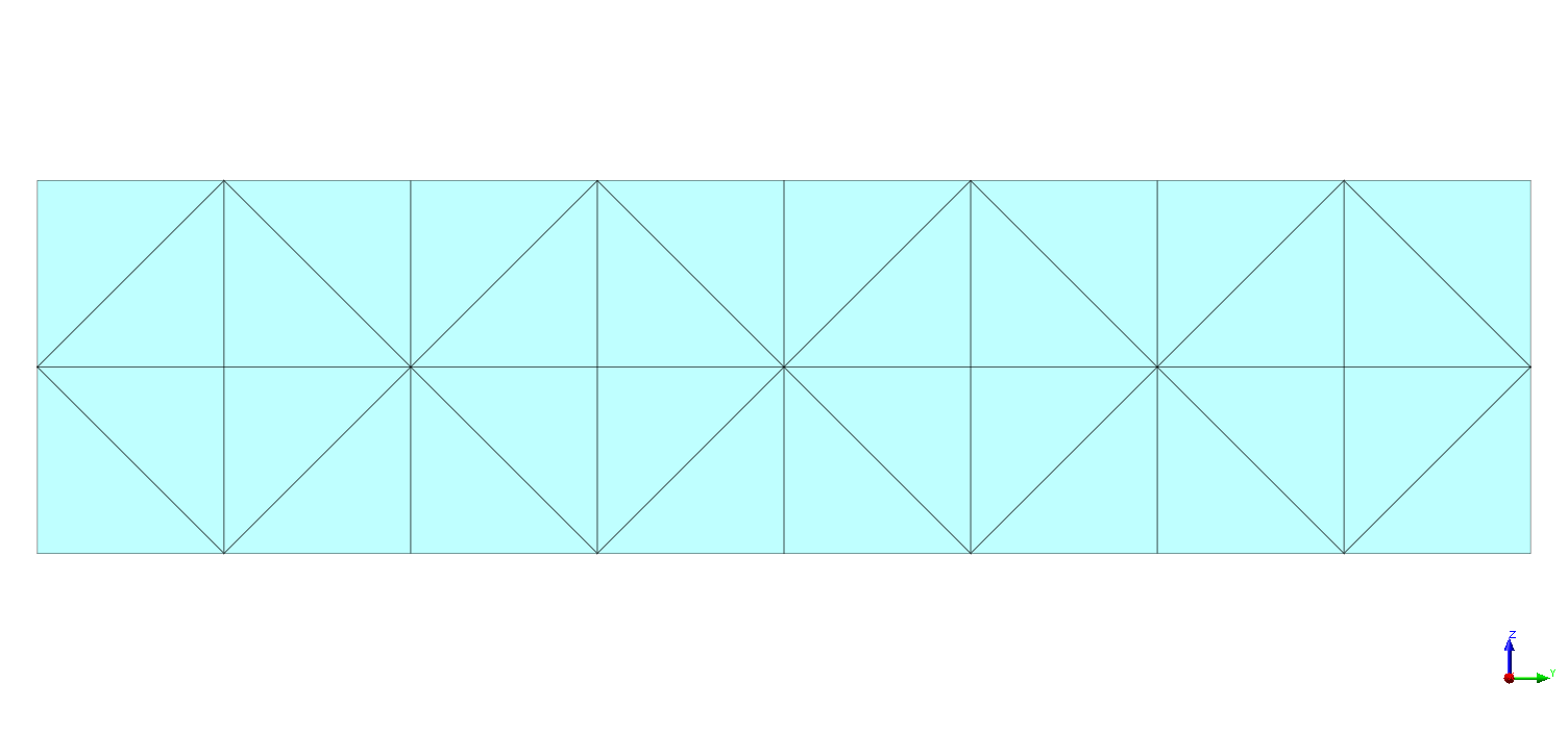 Geometry, 32 high-order triangular element case
