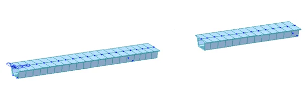 Figure 3. Construction stage analysis model