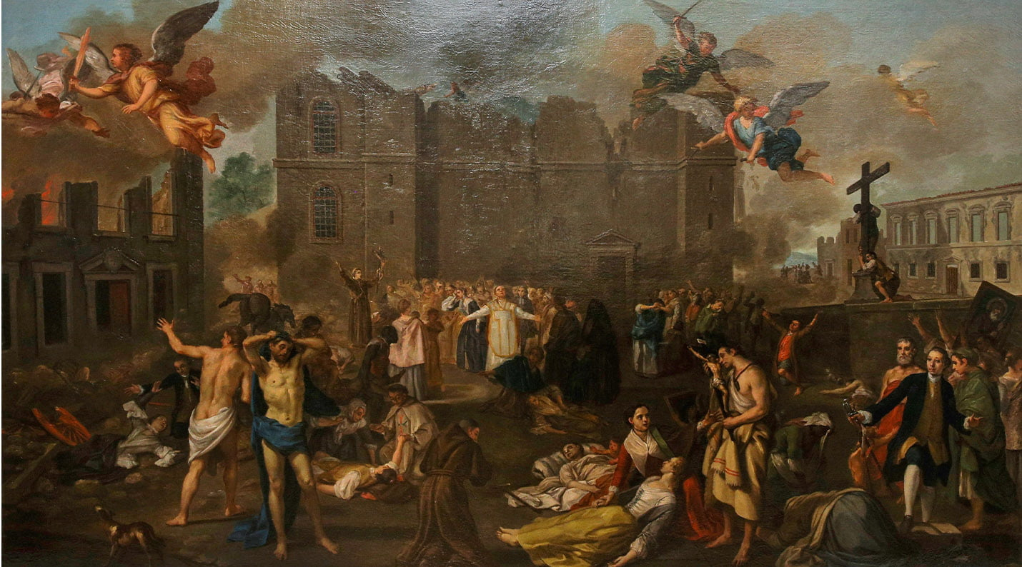 Allegory of the 1755 Earthquake