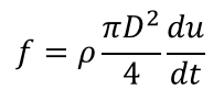 02_horizontal component of the wave force acting per unit length of the cylinder